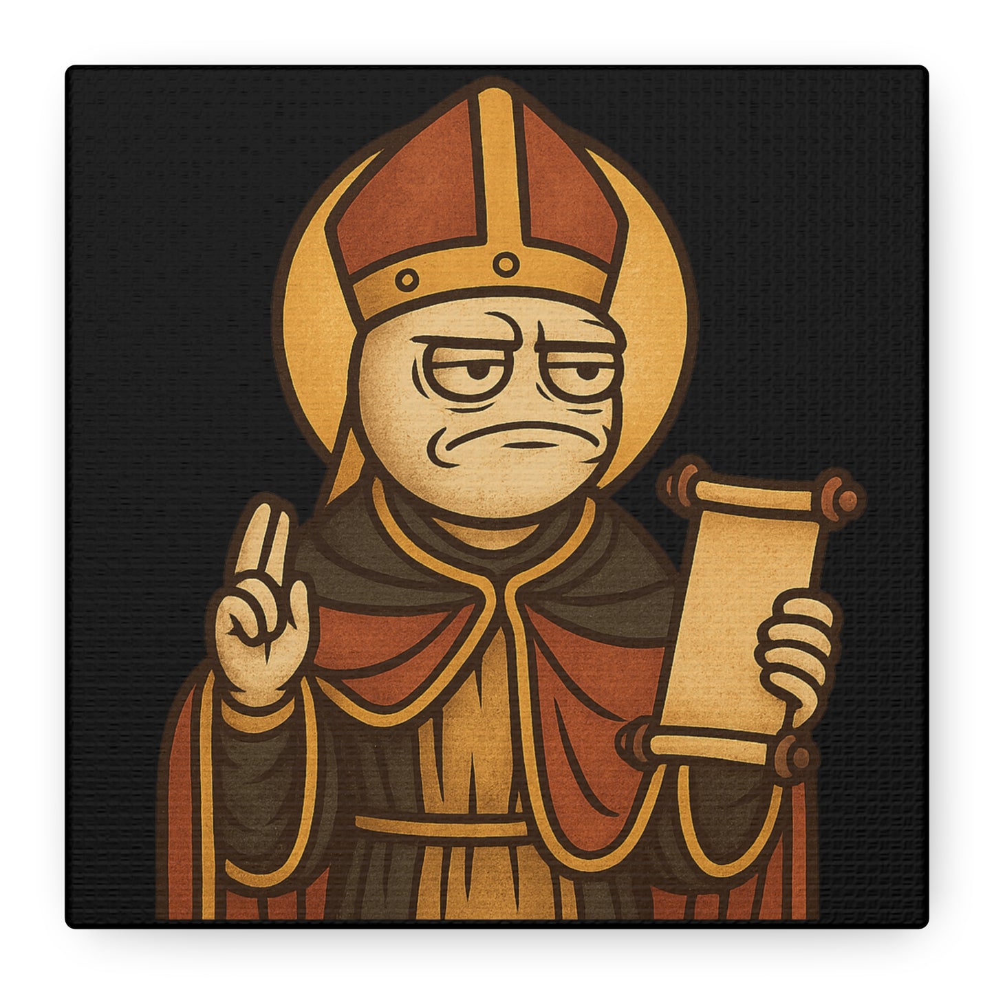 St Rage "Question" Canvas