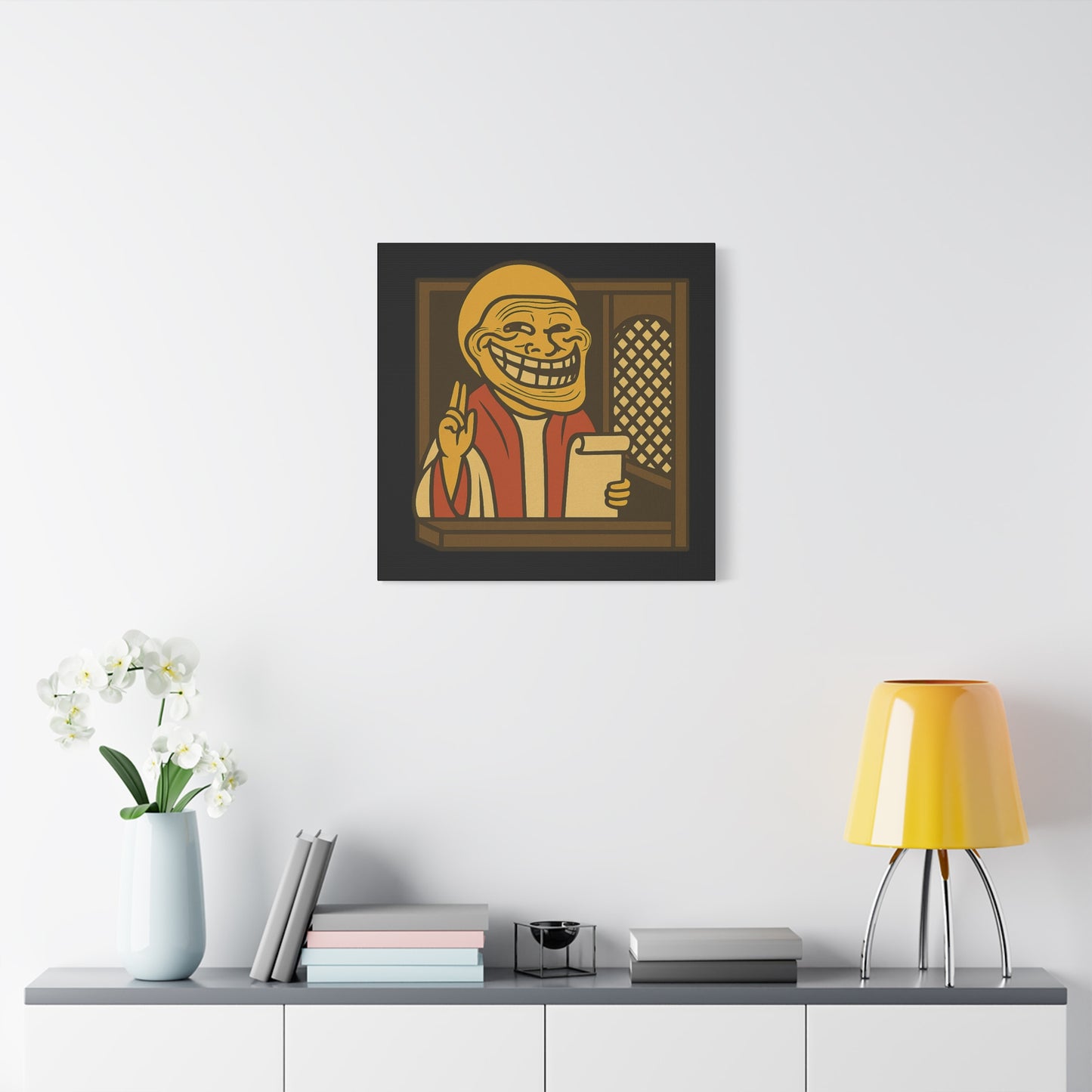 St Troll "Confessions" Canvas Art
