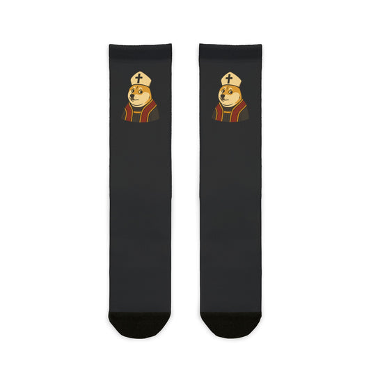 St Doge "Pope" Socks