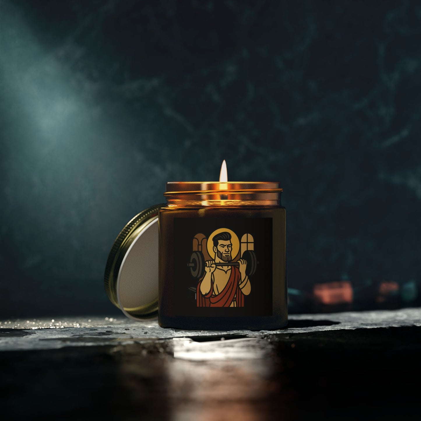 St Gigachad "The Strong" Scented Candle