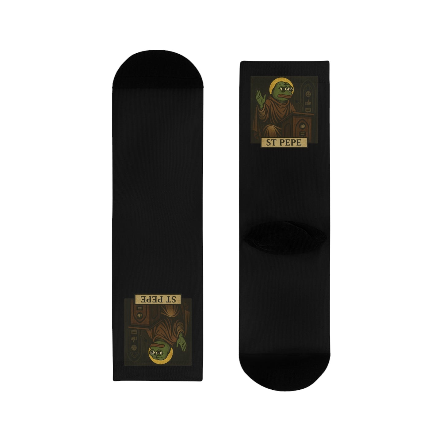 St Pepe "Preach" Crew Socks