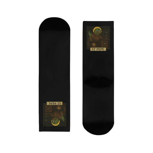 St Pepe "Preach" Crew Socks