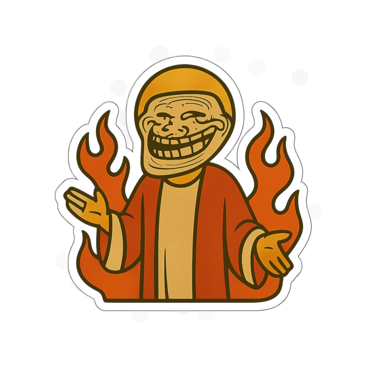 St Troll "Rage" Die-Cut Stickers
