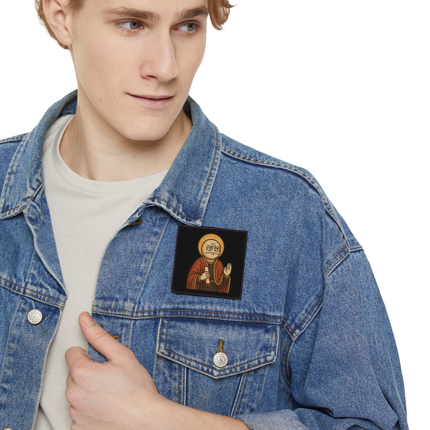 St Rage "Hold" Iron-On Patches