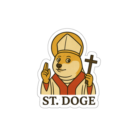 St Doge "Holy" Sticker