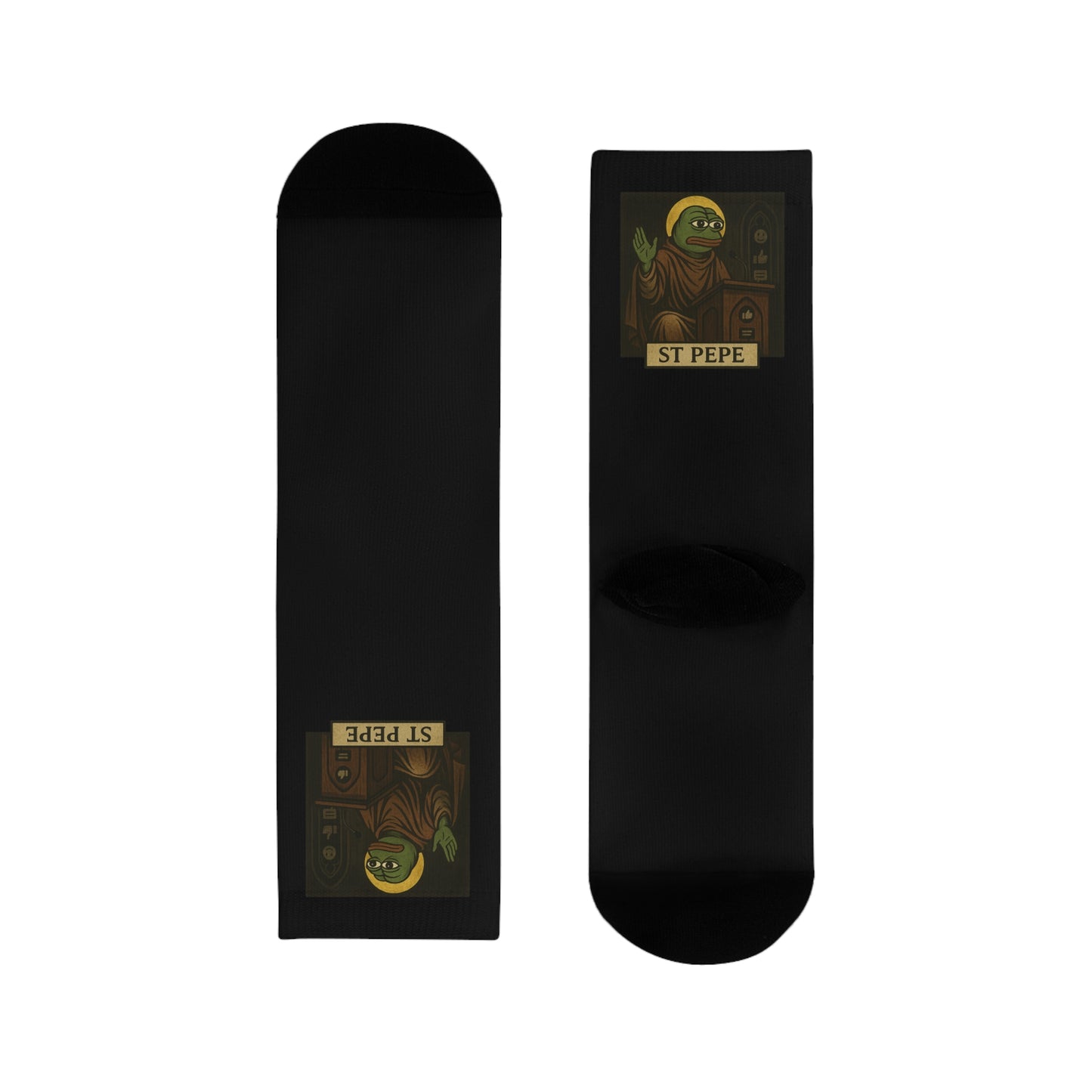 St Pepe "Preach" Crew Socks