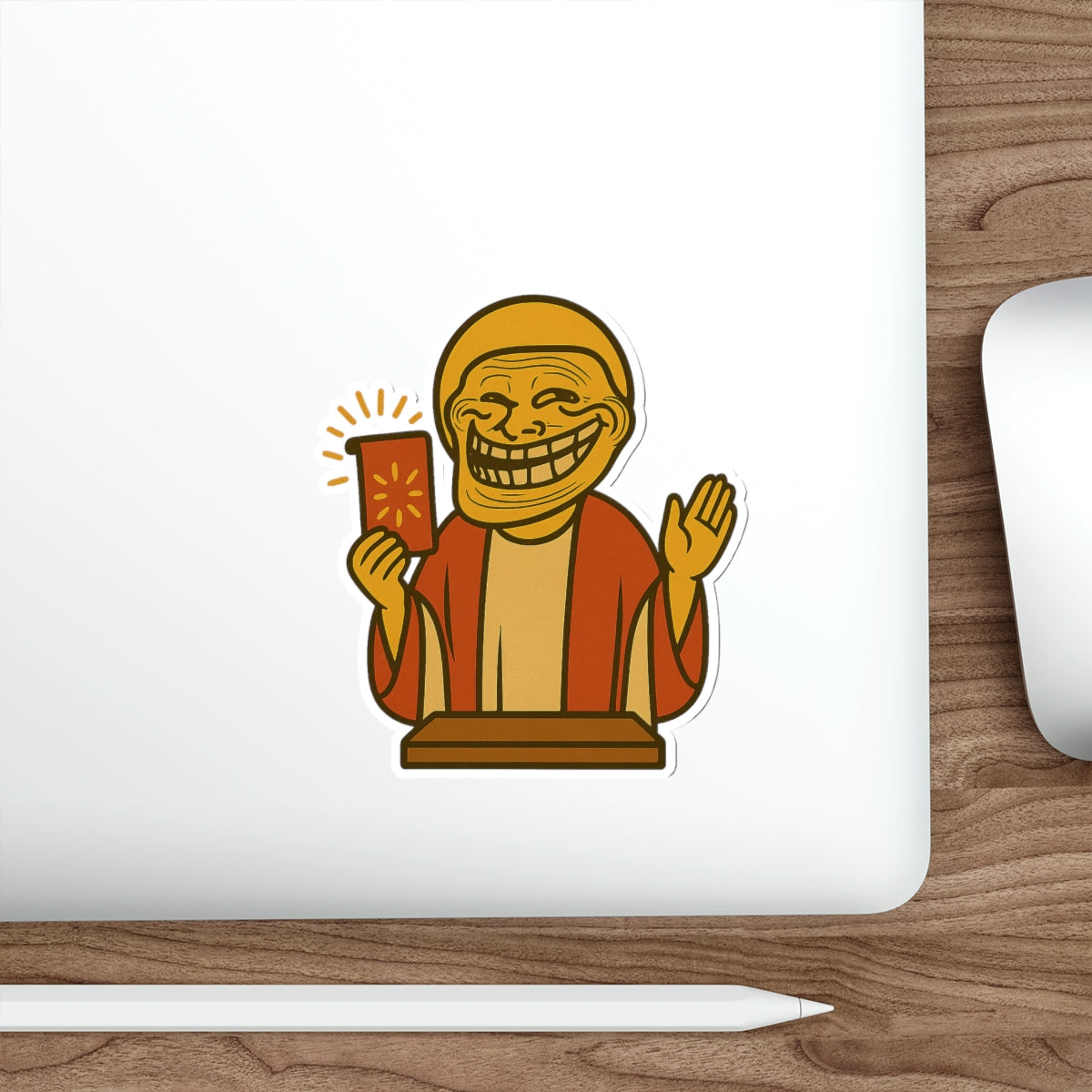 St Troll "History" Die-Cut Stickers