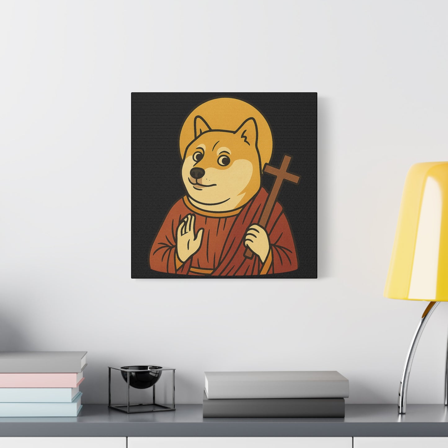St Doge "Saint" Canvas