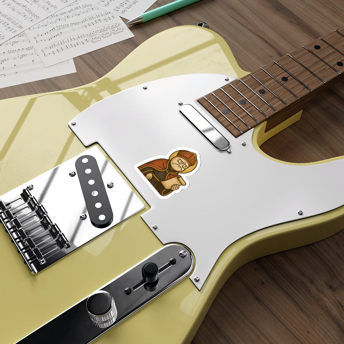 St Rage "Pause" Die-Cut Stickers