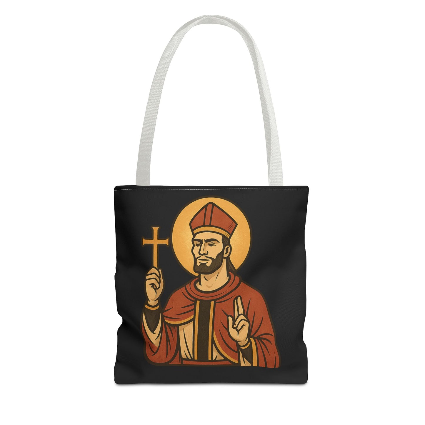 St Gigachad "Holy Habits" Tote Bag