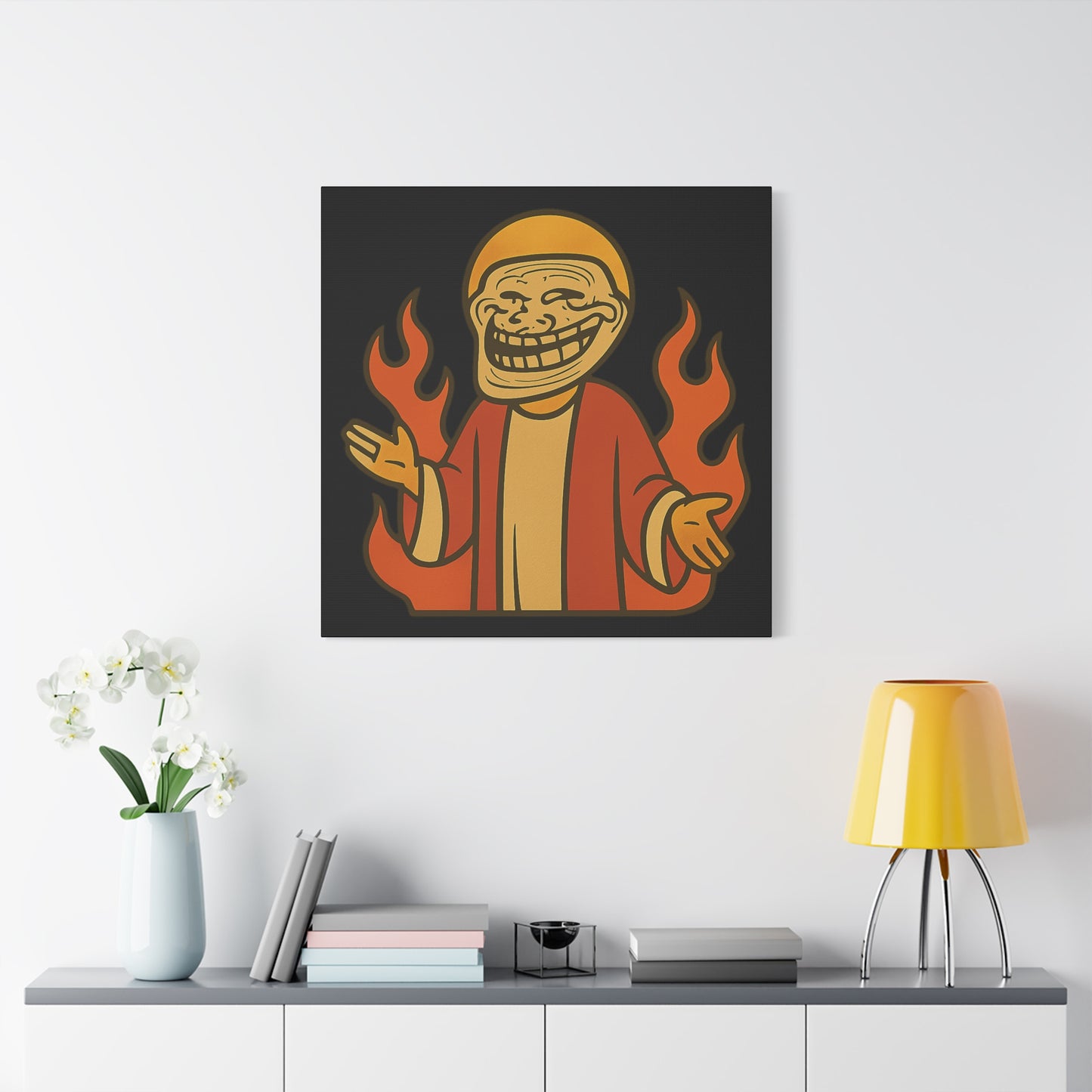 St Troll "Rage" Canvas Wall Art