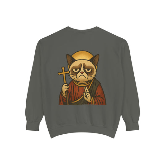 St Grumpy Cat "Repent" Sweatshirt
