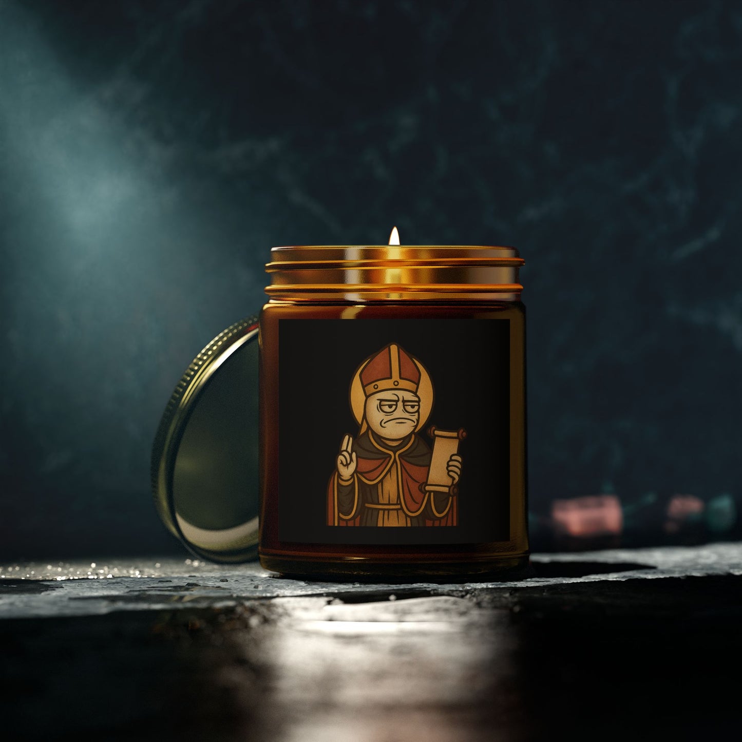 St Rage "Question" Candle