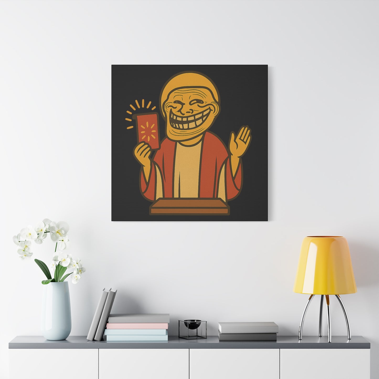 St Troll "History" Canvas