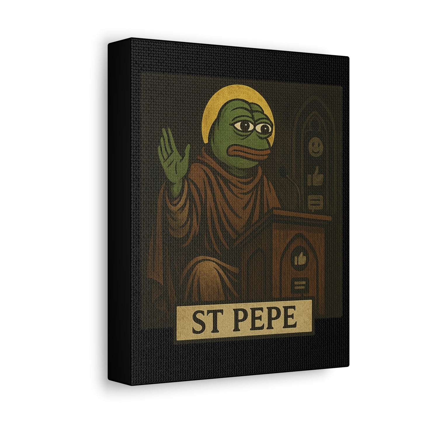 St. Pepe "Preach" Canvas