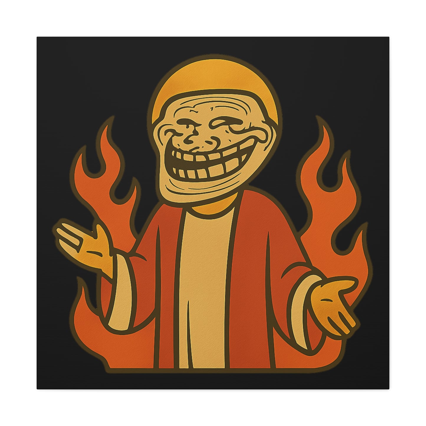 St Troll "Rage" Canvas Wall Art