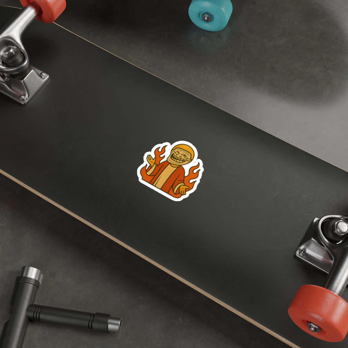St Troll "Rage" Die-Cut Stickers