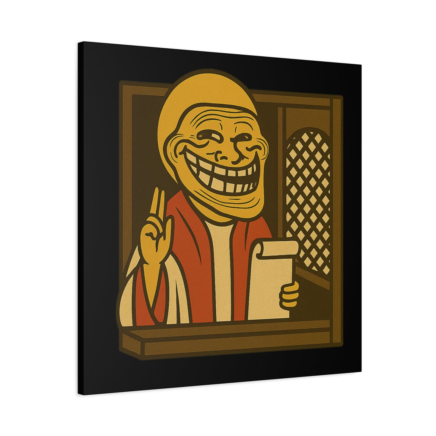 St Troll "Confessions" Canvas Art
