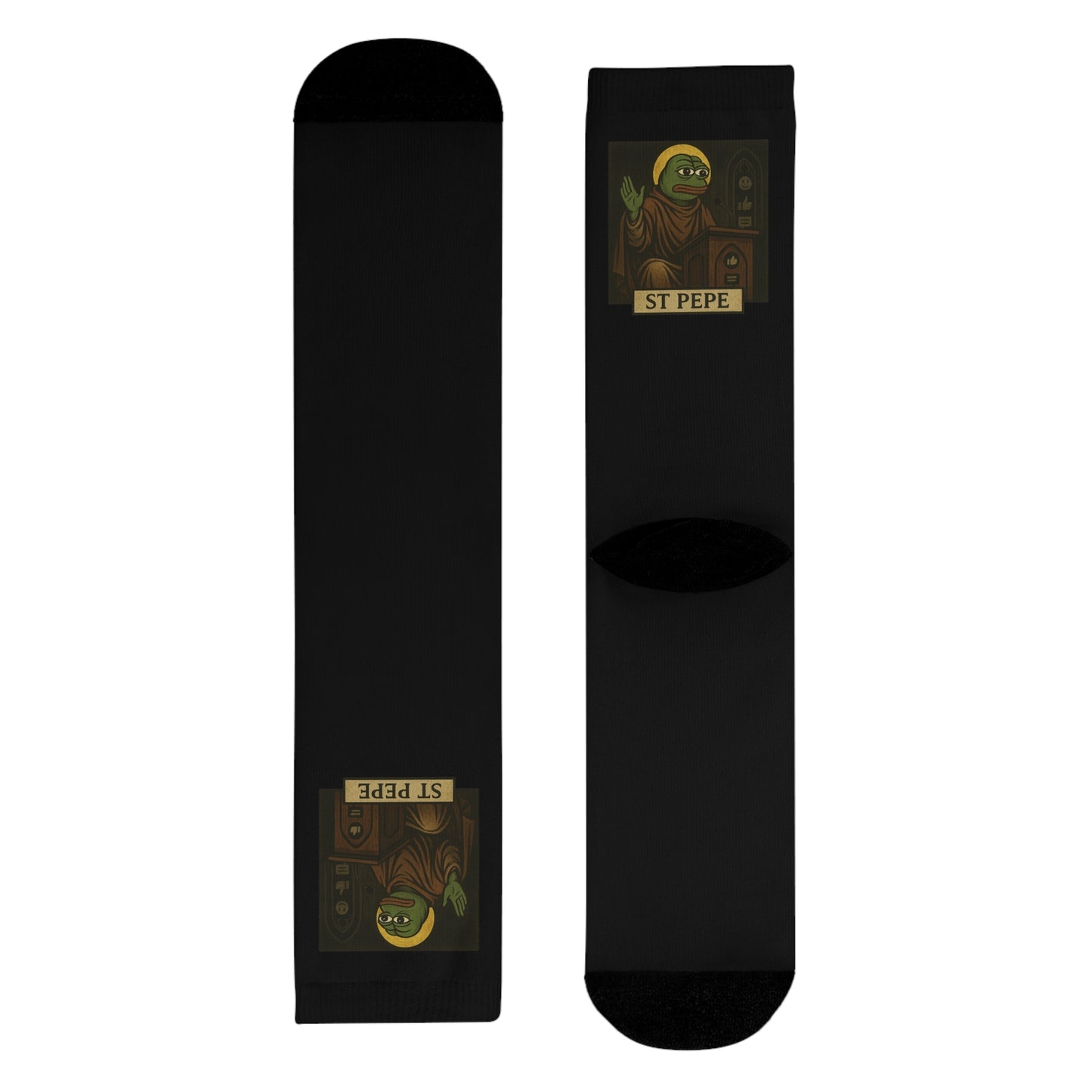 St Pepe "Preach" Crew Socks