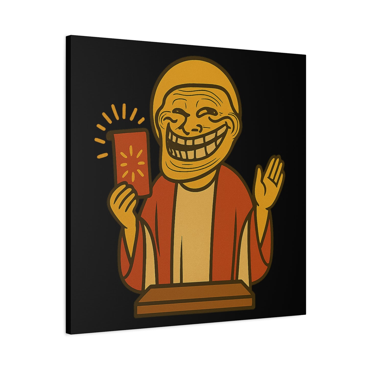 St Troll "History" Canvas