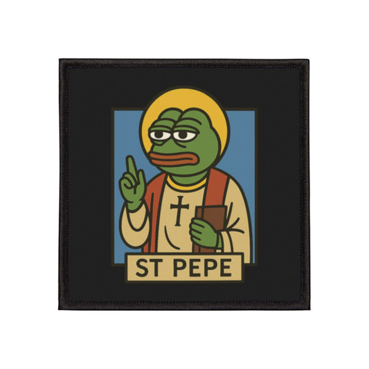 St Pepe "Blessed" Iron-On Patches