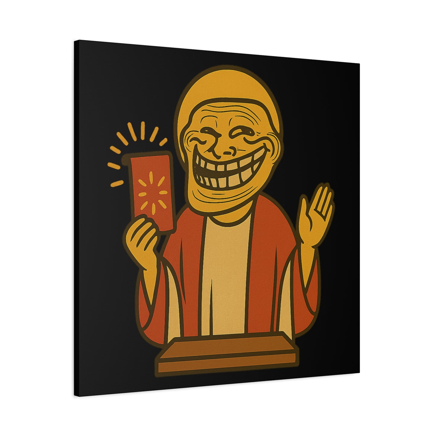 St Troll "History" Canvas