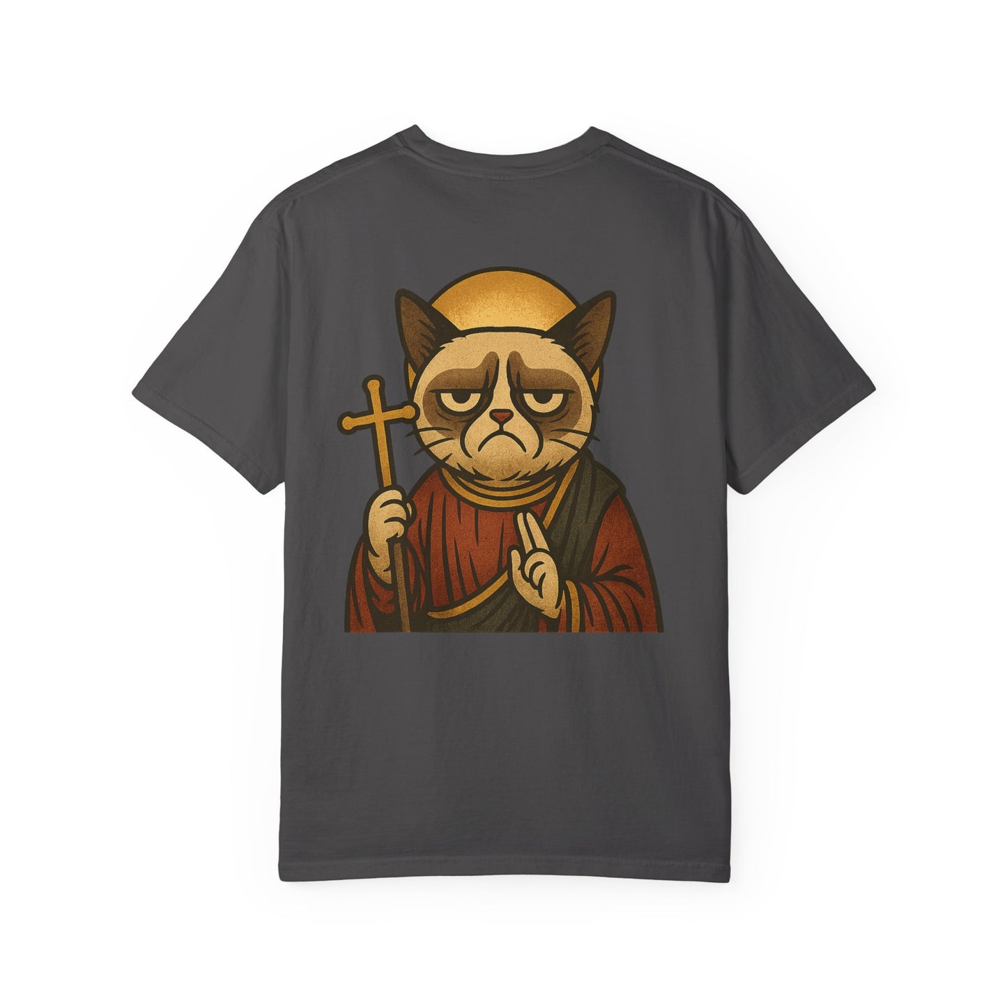 St Grumpy Cat "Repent" Tee