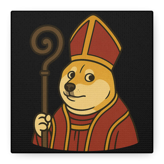 St Doge "Cardinal" Canvas