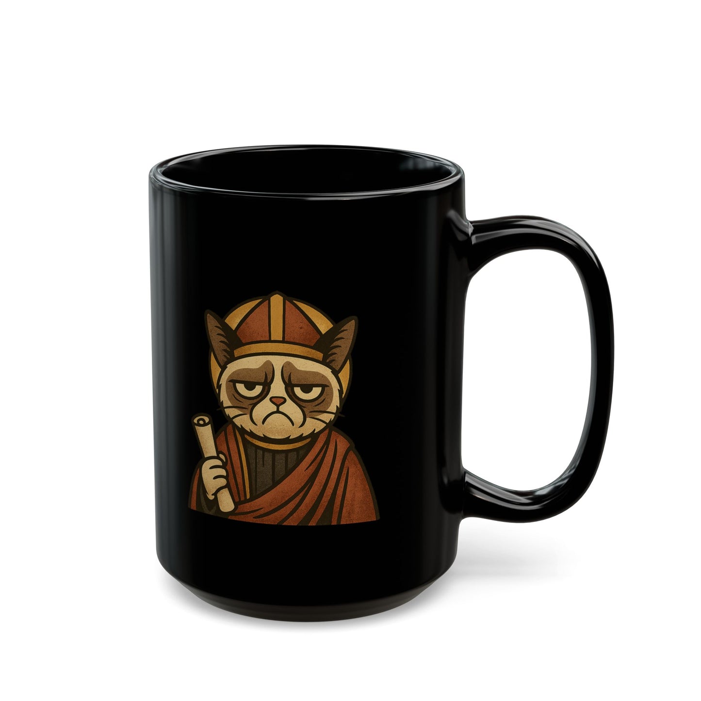 St Grumpy Cat "Holy Receipts" Coffee Mug