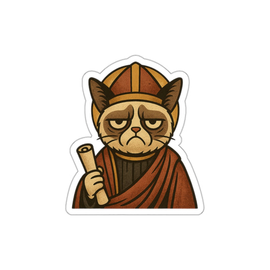 St Grumpy Cat "Holy Receipts" Die-Cut Stickers