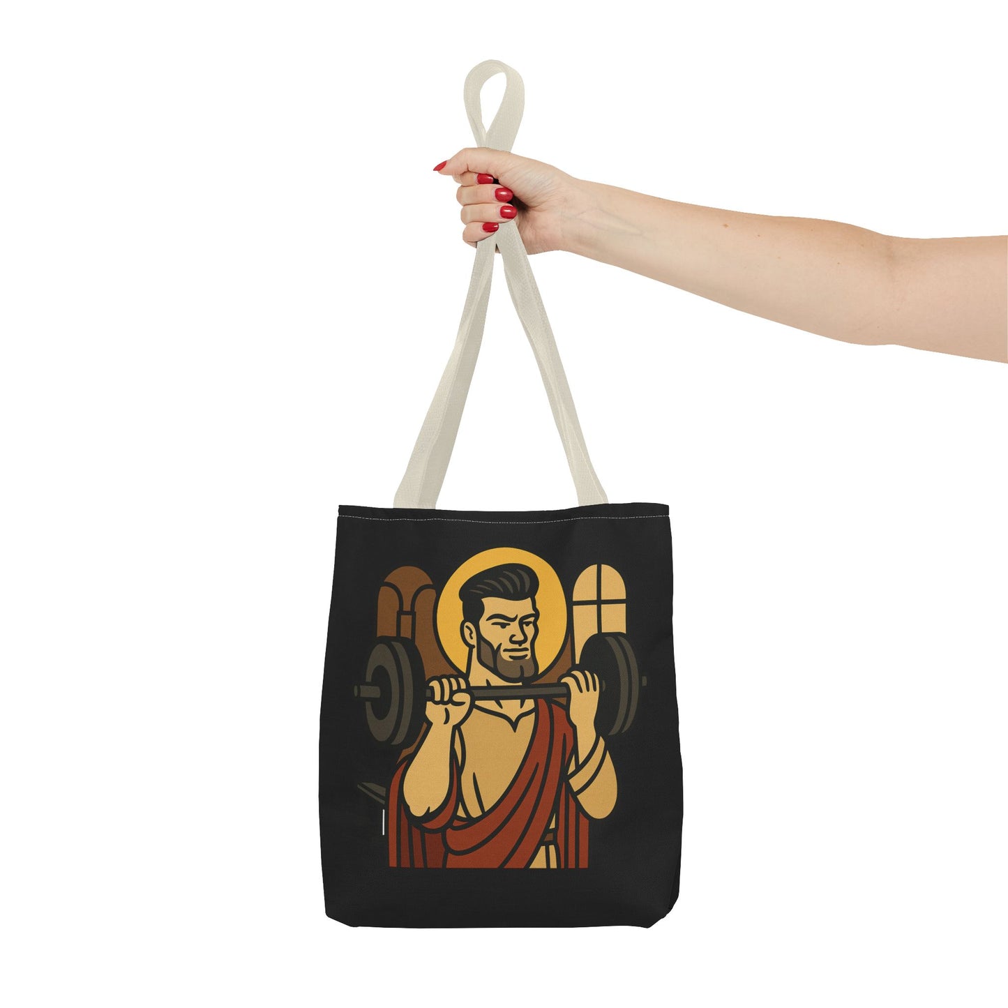 St Gigachad "The Strong" Tote Bag