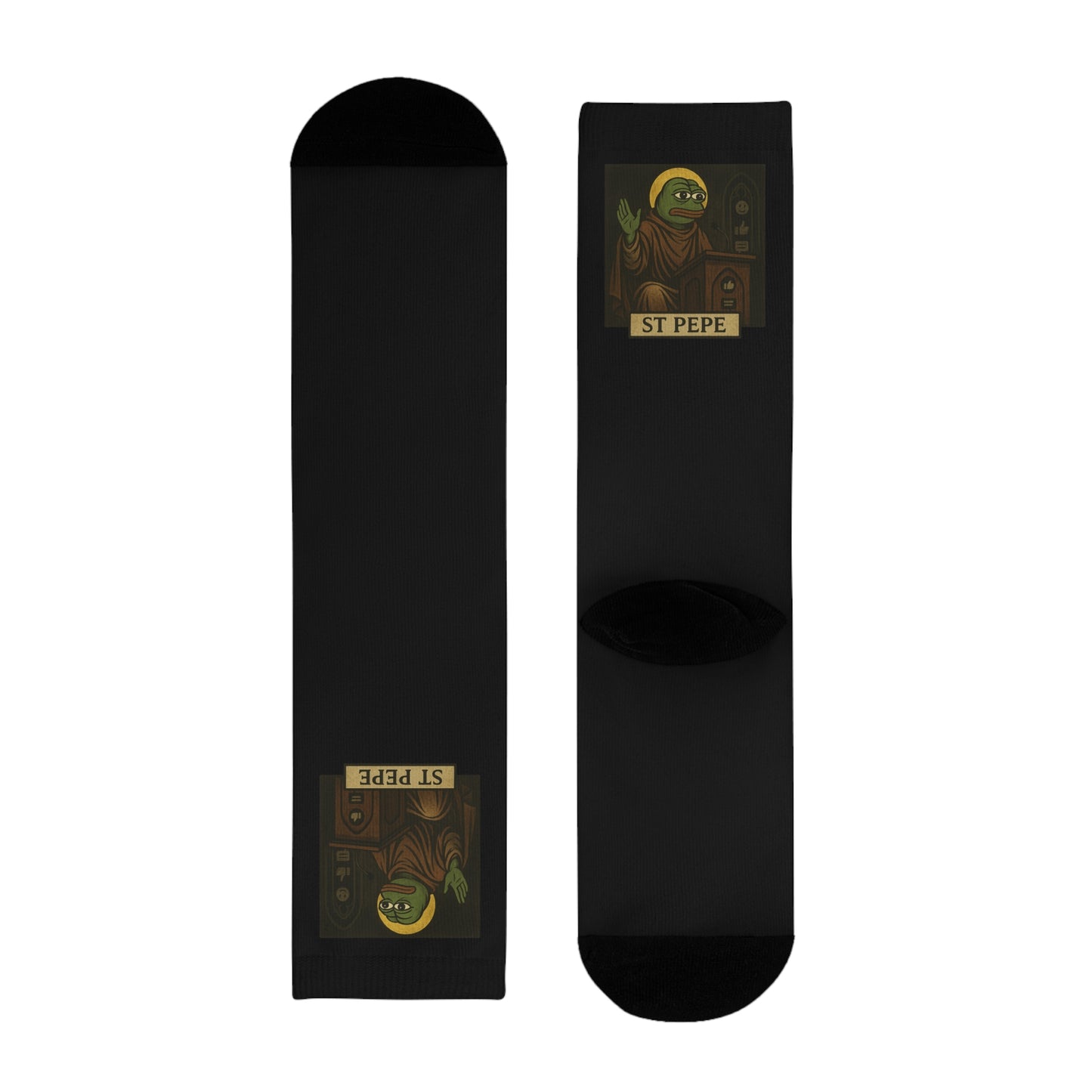 St Pepe "Preach" Crew Socks