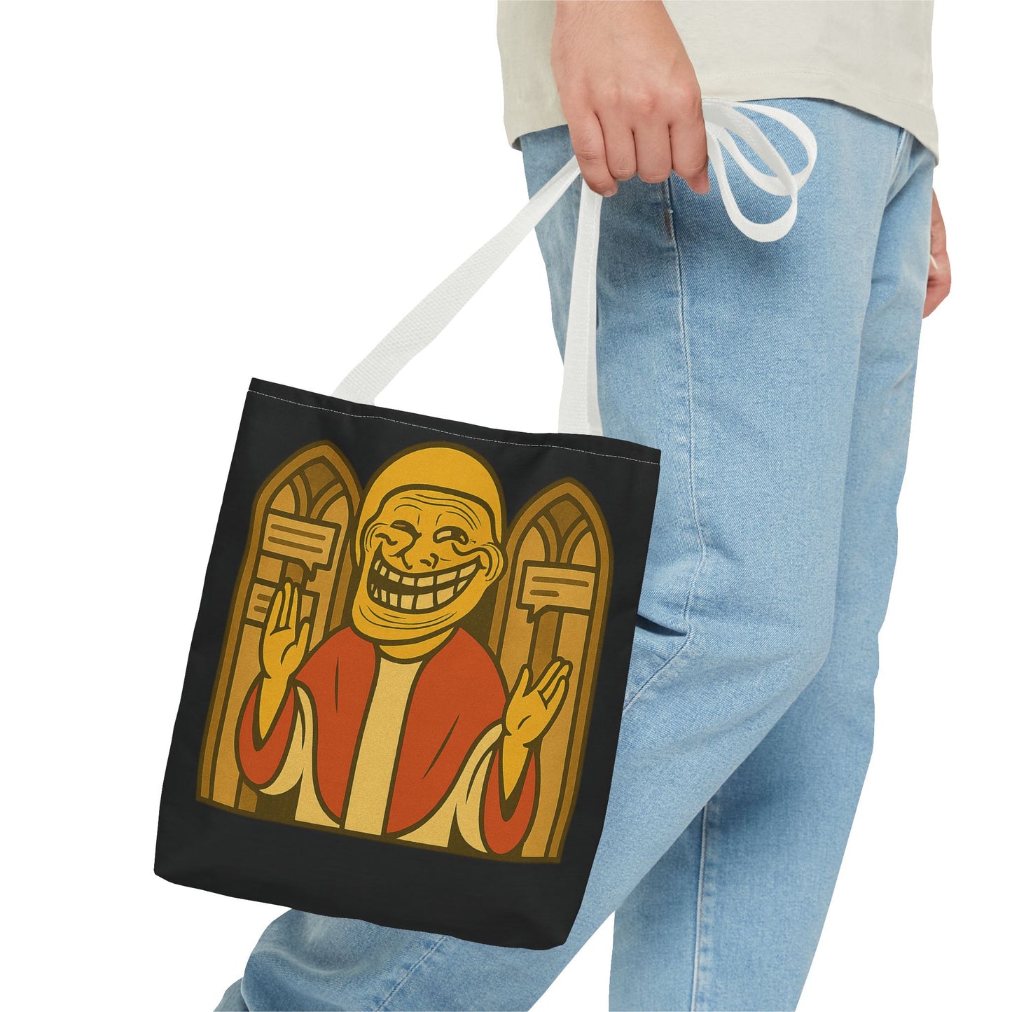 St Troll "Holy Comments" Tote Bag
