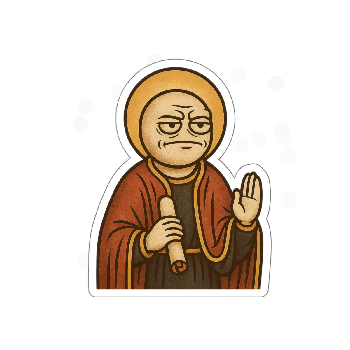 St Rage "Hold" Die-Cut Stickers
