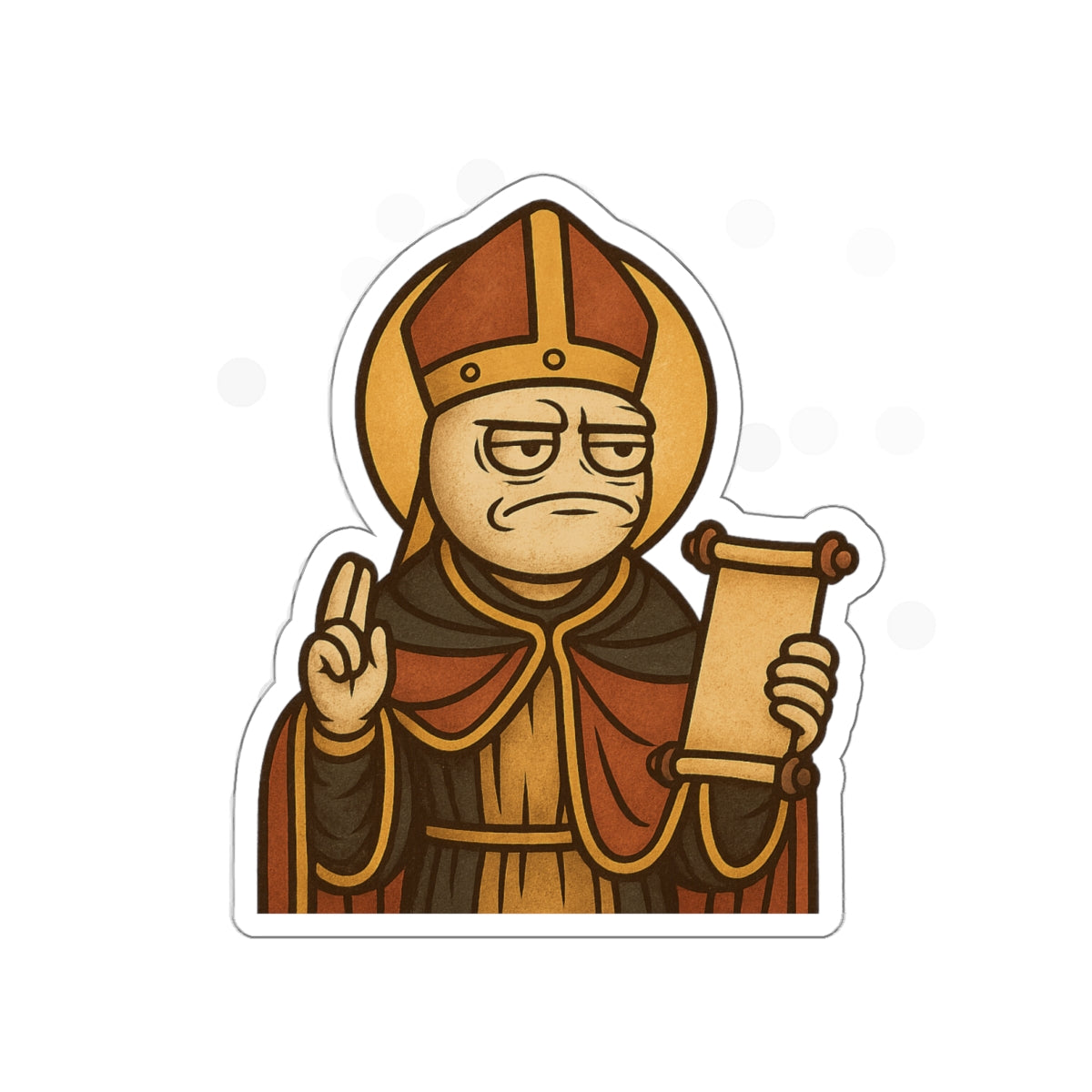 St Rage "Question" Die-Cut Stickers
