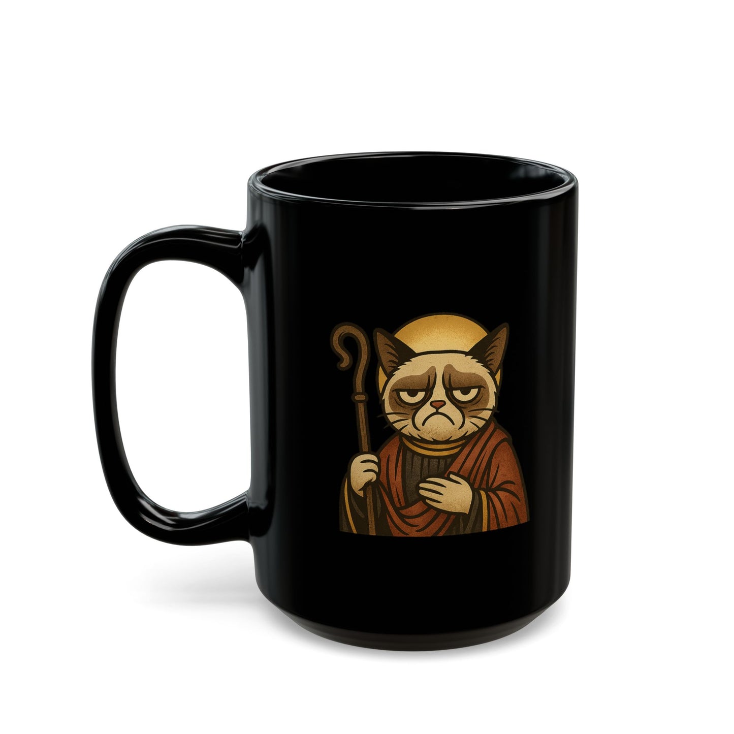 St Grumpy Cat "The Shepard" Coffee Cup