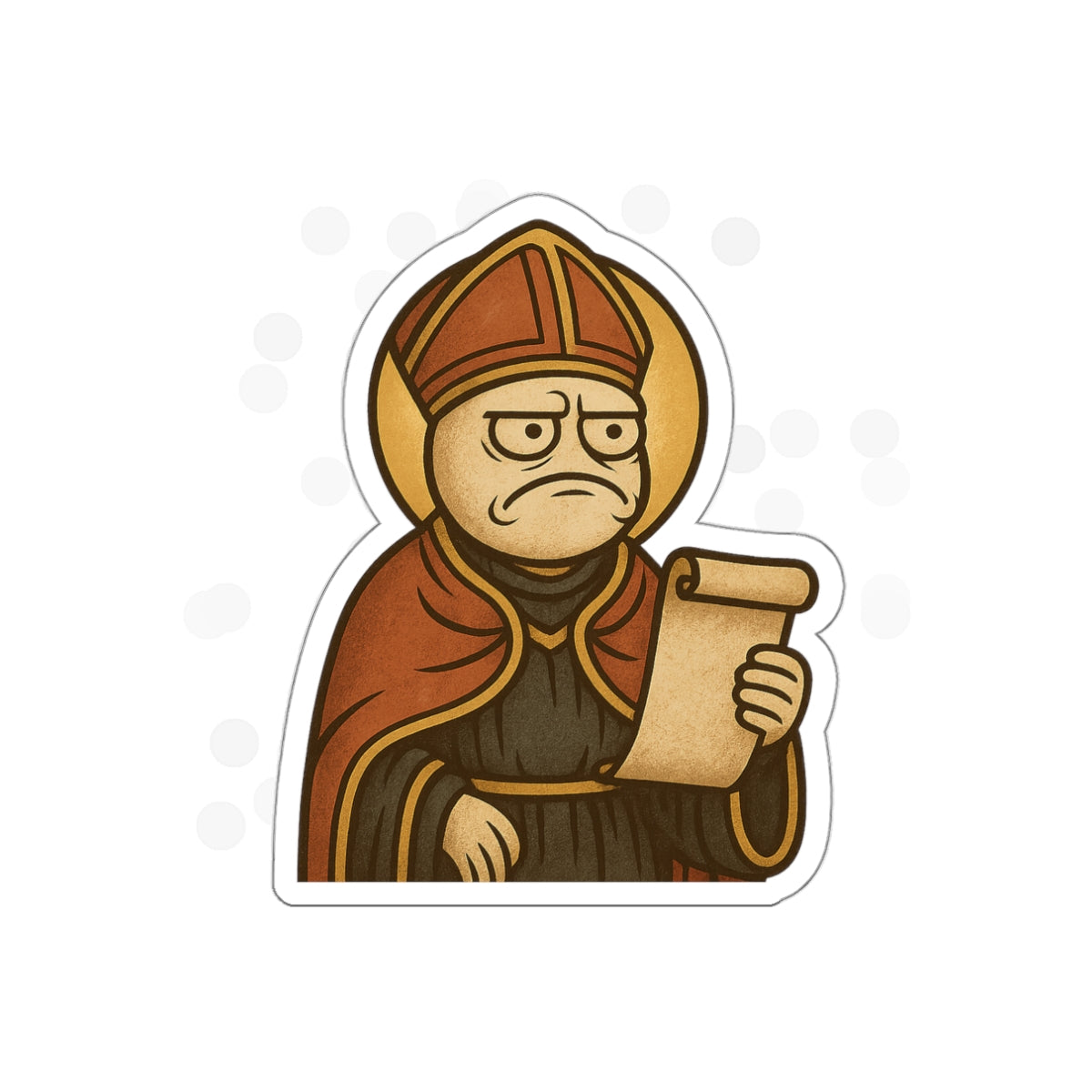 St Rage "Pause" Die-Cut Stickers