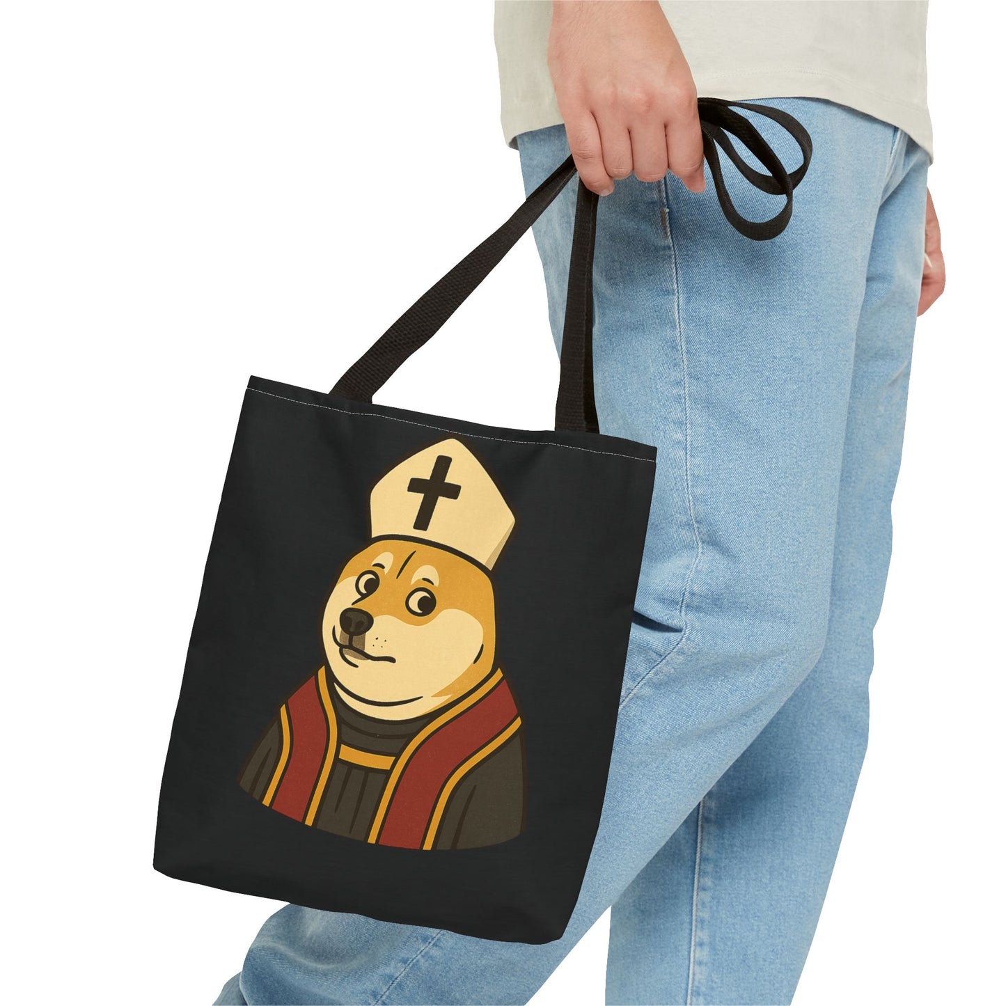 St Doge "Pope" Tote Bag