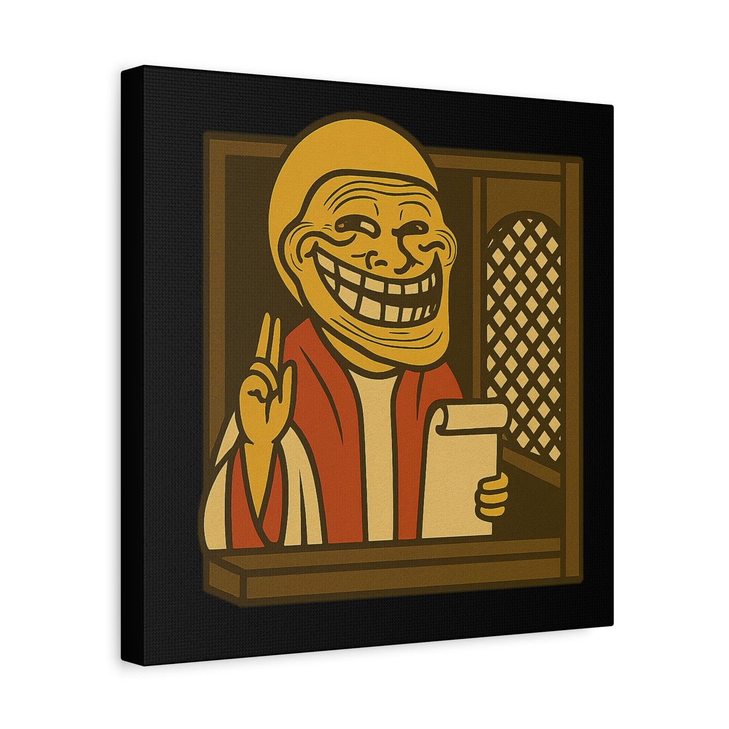 St Troll "Confessions" Canvas Art