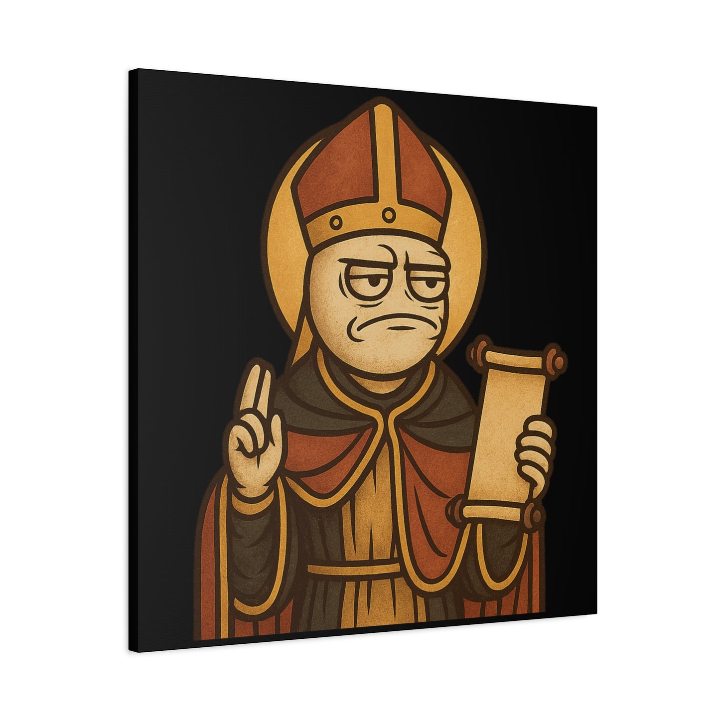 St Rage "Question" Canvas