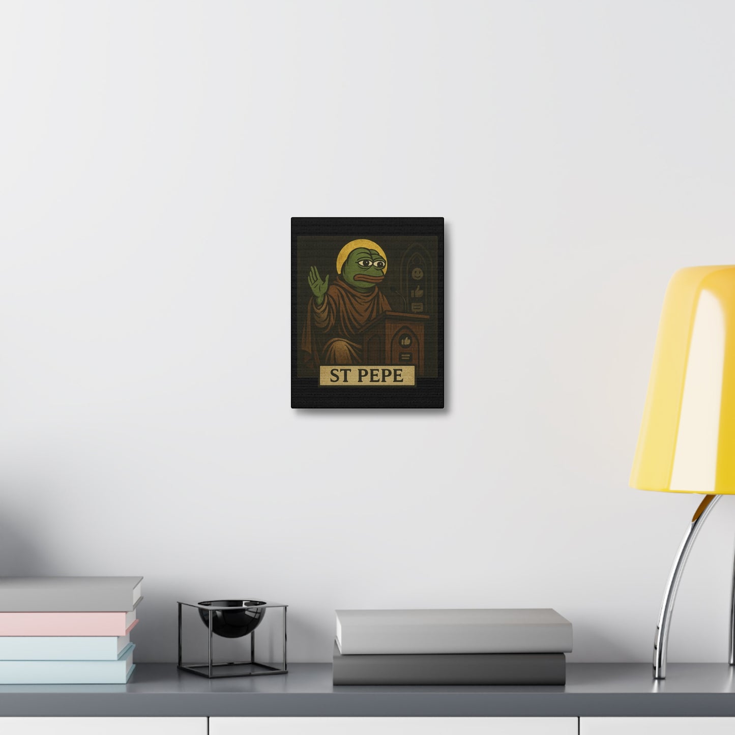 St. Pepe "Preach" Canvas
