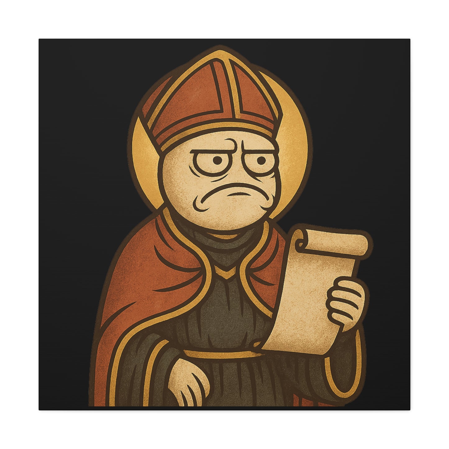 St Rage "Pause" Canvas