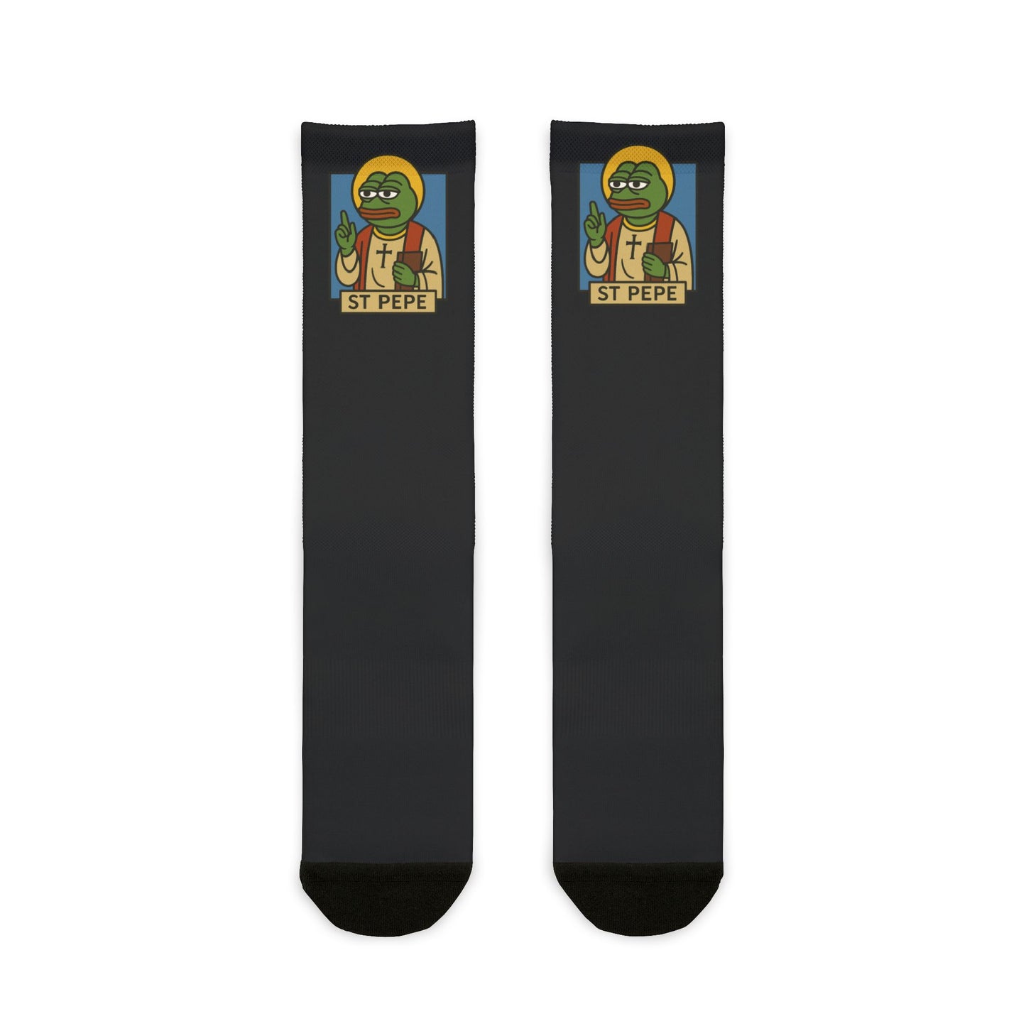 St Pepe "Blessed" Crew Socks