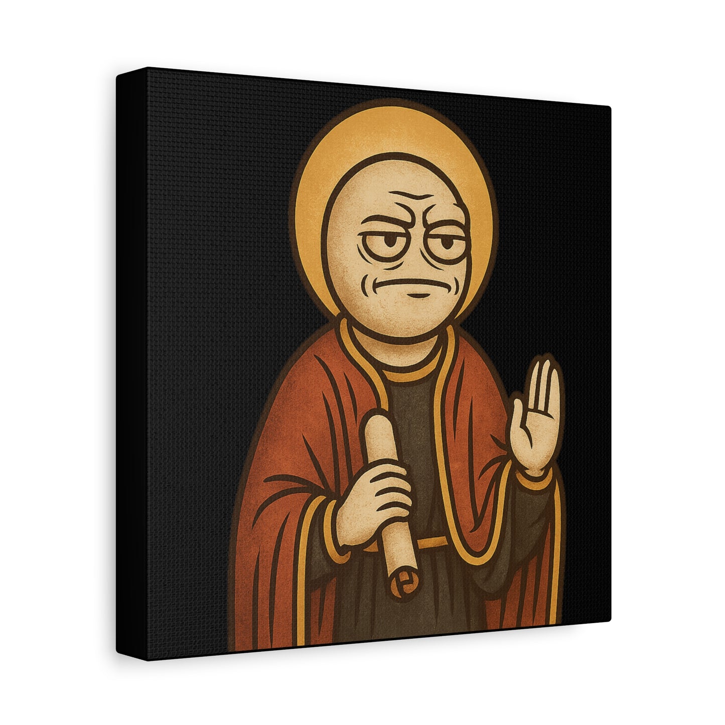 St Rage "Hold" Canvas, Stretched