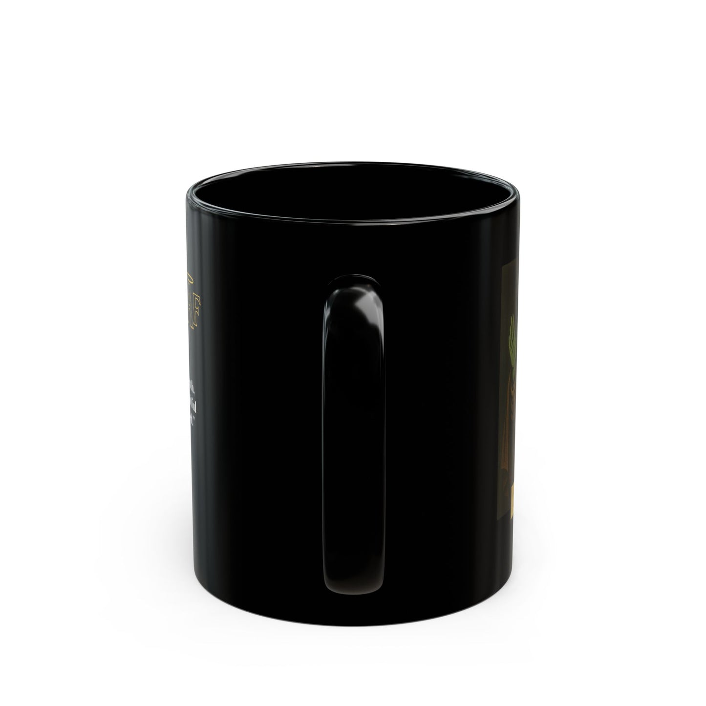 St Pepe "Preach" Reverent AF Black Coffee Mug