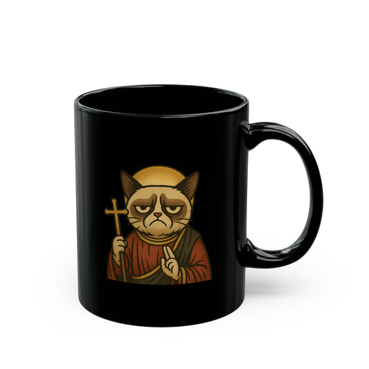 St Grumpy Cat "Repent" Coffee Cup