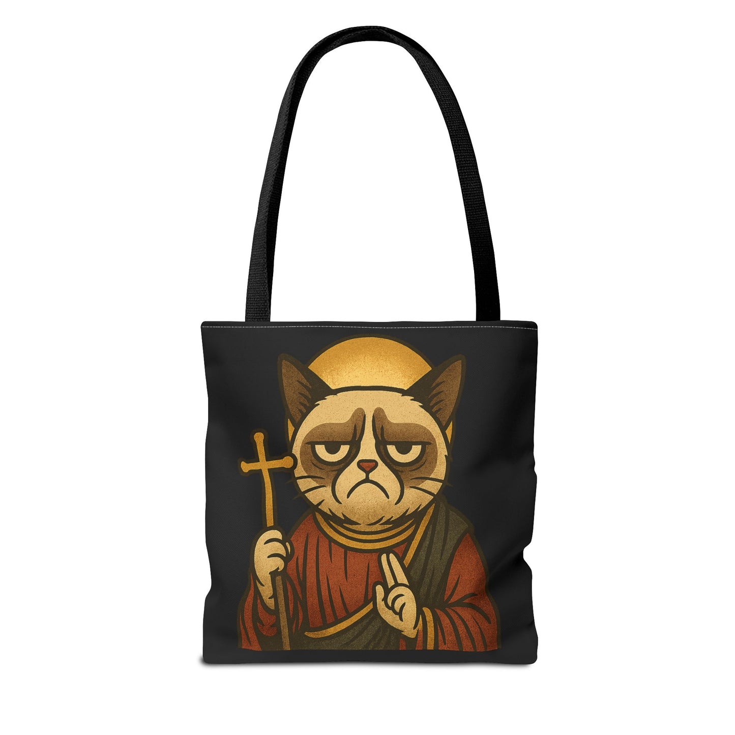 St Grumpy Cat "Repent" Tote Bag