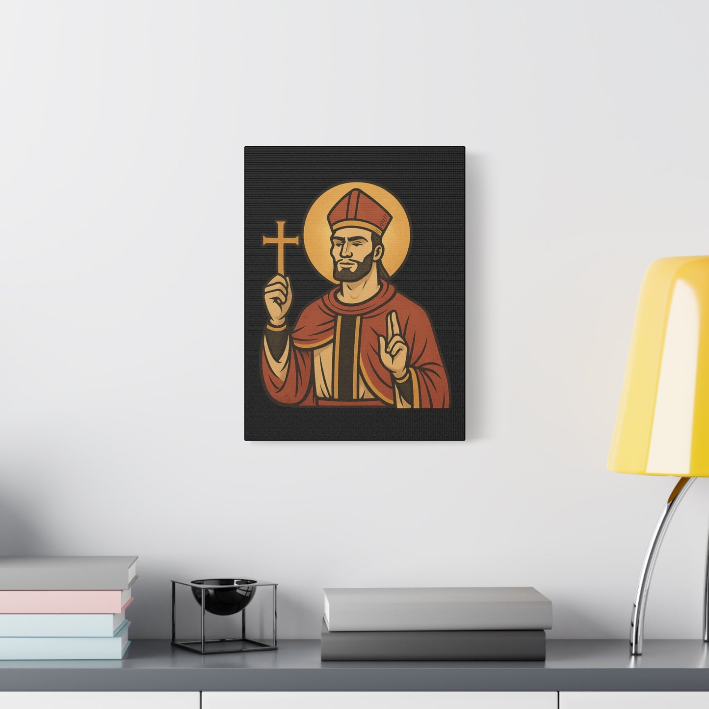 St Gigachad "Holy Habits" Canvas