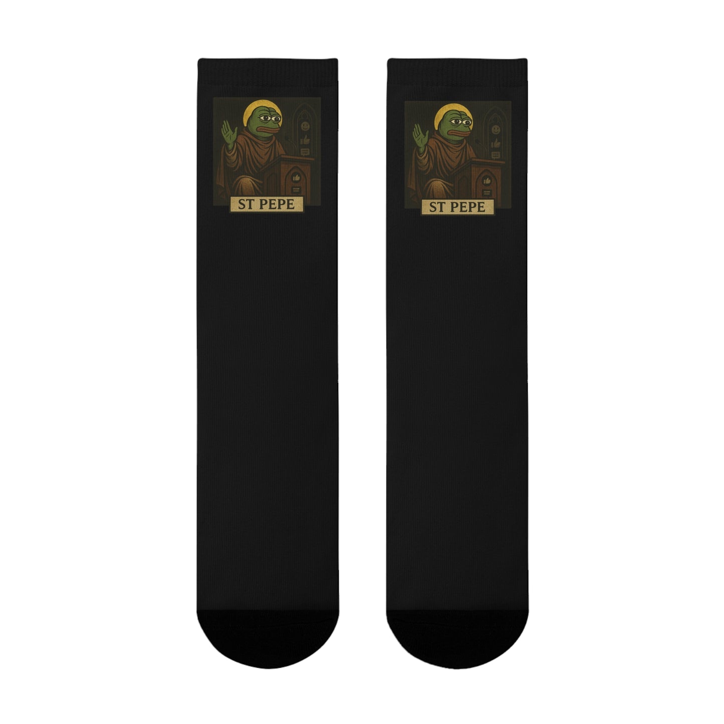 St Pepe "Preach" Crew Socks