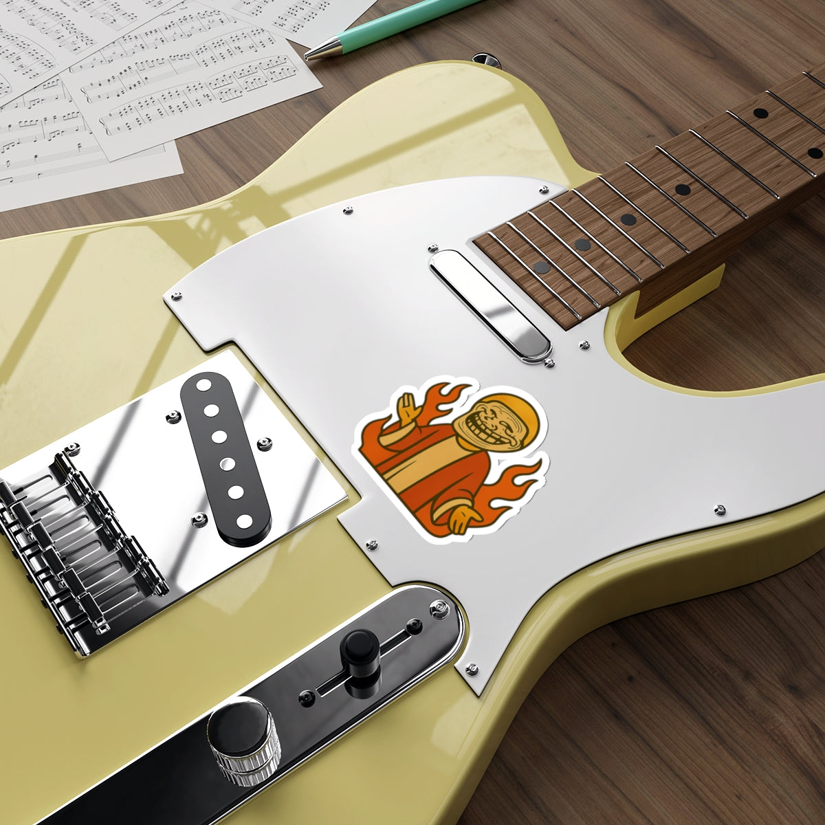 St Troll "Rage" Die-Cut Stickers
